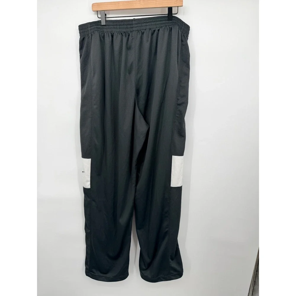 Nike Track Pants Men 4XLT Black Good Dri-FIT Relaxed Fit Tall Training